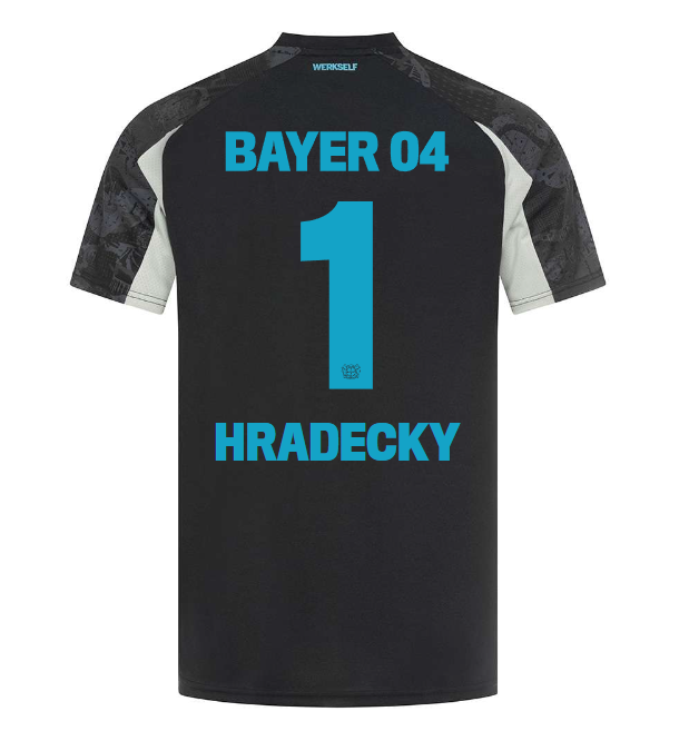 Bayer 04 Alternate Jersey Castore Adults – 1 Lukas Hradecky Collection | Premium Fan Gear