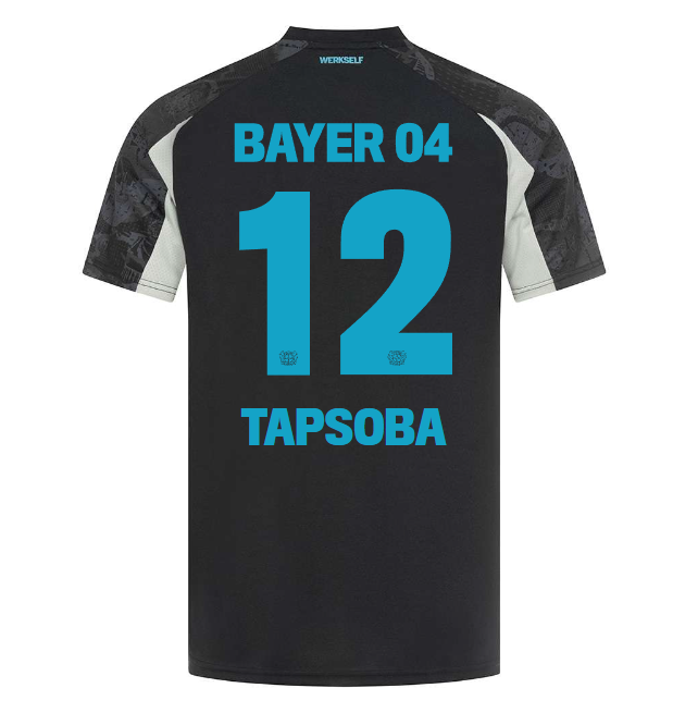 Bayer 04 Alternate Jersey Castore Adults – 12 Edmond Tapsoba Collection | Premium Fan Gear