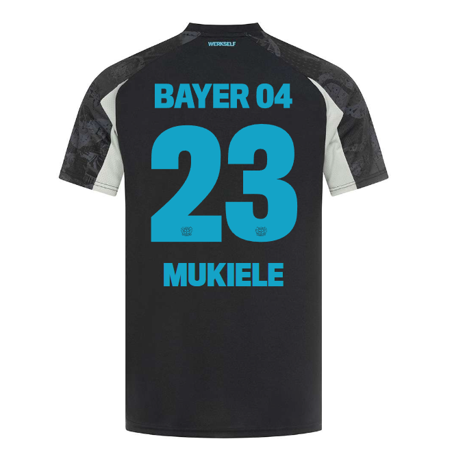 Bayer 04 Alternate Jersey Castore Adults – 23 Nordi Mukiele Collection | Premium Fan Gear