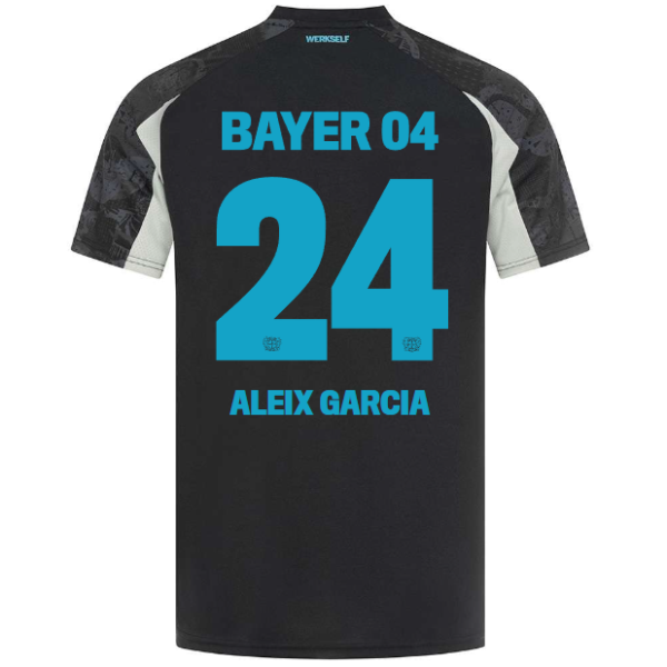Bayer 04 Alternate Jersey Castore Adults – 24 Aleix Garcia Collection | Premium Fan Gear
