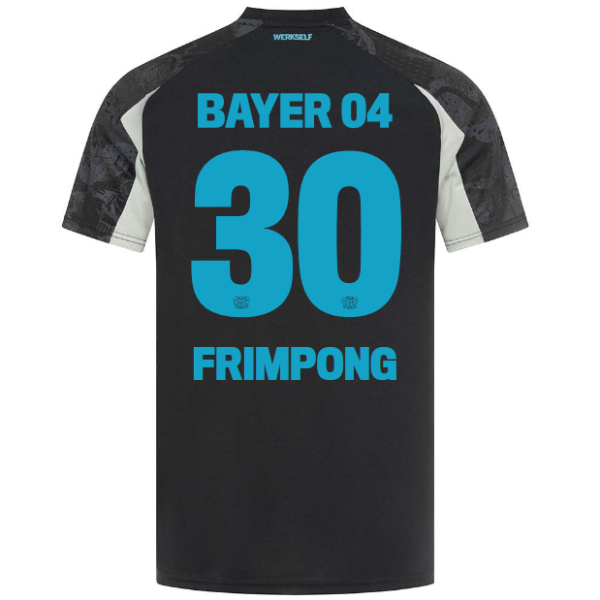 Bayer 04 Alternate Jersey Castore Adults – 30 Jeremie Frimpong Collection | Premium Fan Gear