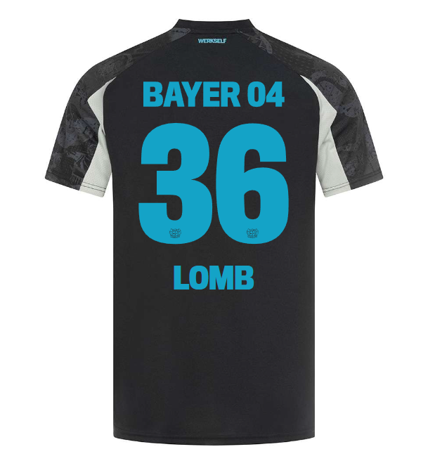 Bayer 04 Alternate Jersey Castore Adults – 36 Niklas Lomb Collection | Premium Fan Gear