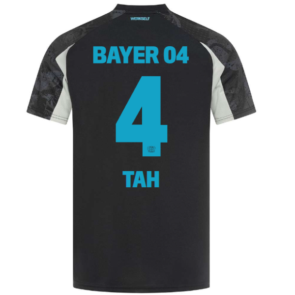 Bayer 04 Alternate Jersey Castore Adults – 4 Jonathan Tah Collection | Premium Fan Gear