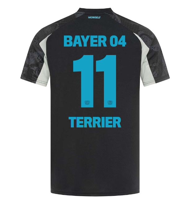 Bayer 04 Alternate Jersey Castore Kids – 11 Martin Terrier Collection | Premium Fan Gear