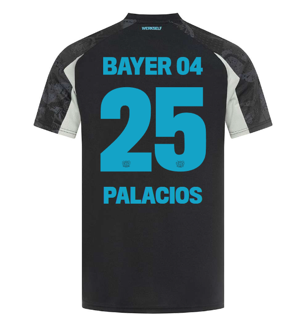 Bayer 04 Alternate Jersey Castore Kids – 25 Exequiel Palacios Collection | Premium Fan Gear