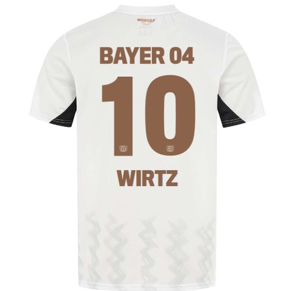 Bayer 04 Away Jersey Castore Adults – 10 Florian Wirtz Collection | Premium Fan Gear