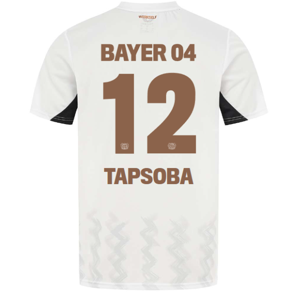 Bayer 04 Away Jersey Castore Adults – 12 Edmond Tapsoba Collection | Premium Fan Gear