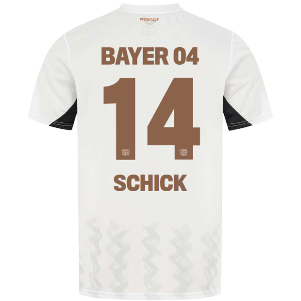 Bayer 04 Away Jersey Castore Adults – 14 Patrik Schick Collection | Premium Fan Gear