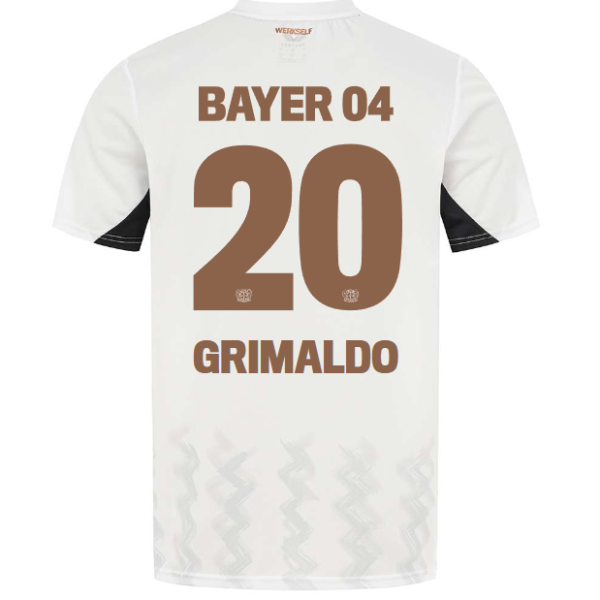 Bayer 04 Away Jersey Castore Adults – 20 Alejandro Grimaldo Collection | Premium Fan Gear