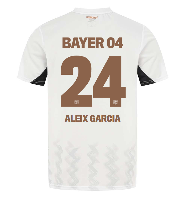 Bayer 04 Away Jersey Castore Adults – 24 Aleix Garcia Collection | Premium Fan Gear