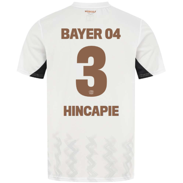 Bayer 04 Away Jersey Castore Adults – 3 Piero Hincapie Collection | Premium Fan Gear