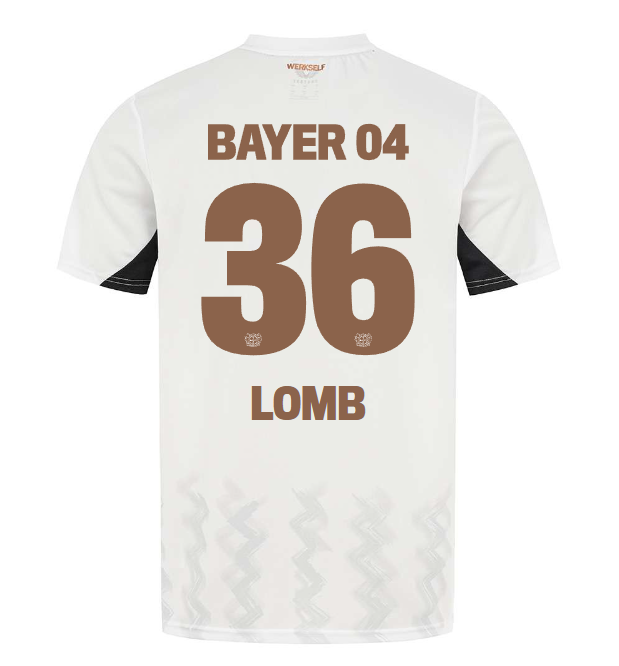 Bayer 04 Away Jersey Castore Adults – 36 Niklas Lomb Collection | Premium Fan Gear