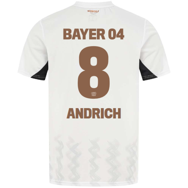 Bayer 04 Away Jersey Castore Adults – 8 Robert Andrich Collection | Premium Fan Gear