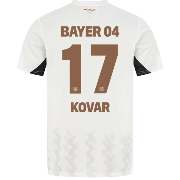 Bayer 04 Away Jersey Castore Kids – 17 Matej Kovar Collection | Premium Fan Gear