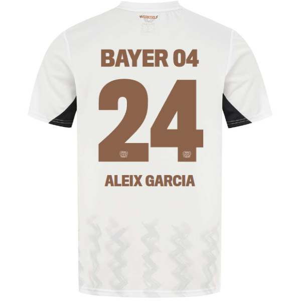 Bayer 04 Away Jersey Castore Kids – 24 Aleix Garcia Collection | Premium Fan Gear