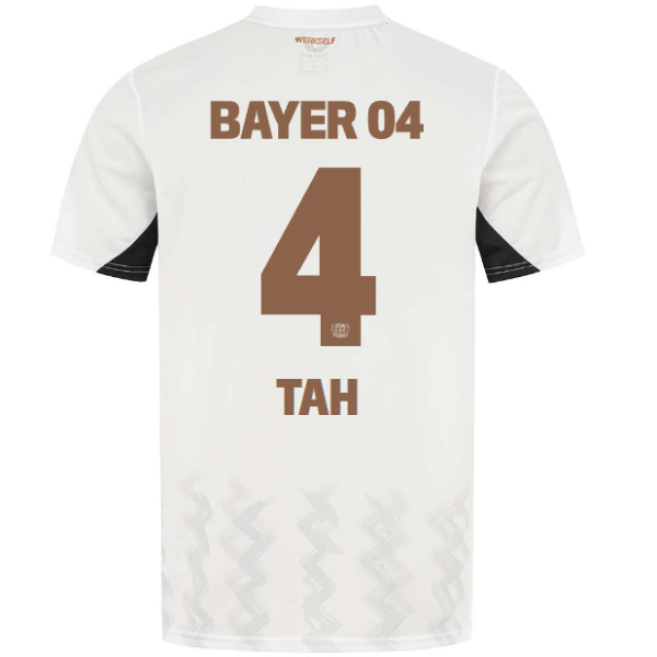 Bayer 04 Away Jersey Castore Kids – 4 Jonathan Tah Collection | Premium Fan Gear