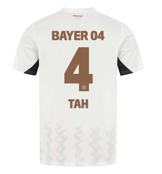 Bayer 04 Away Jersey Castore Kids – 4 Jonathan Tah Collection | Premium Fan Gear