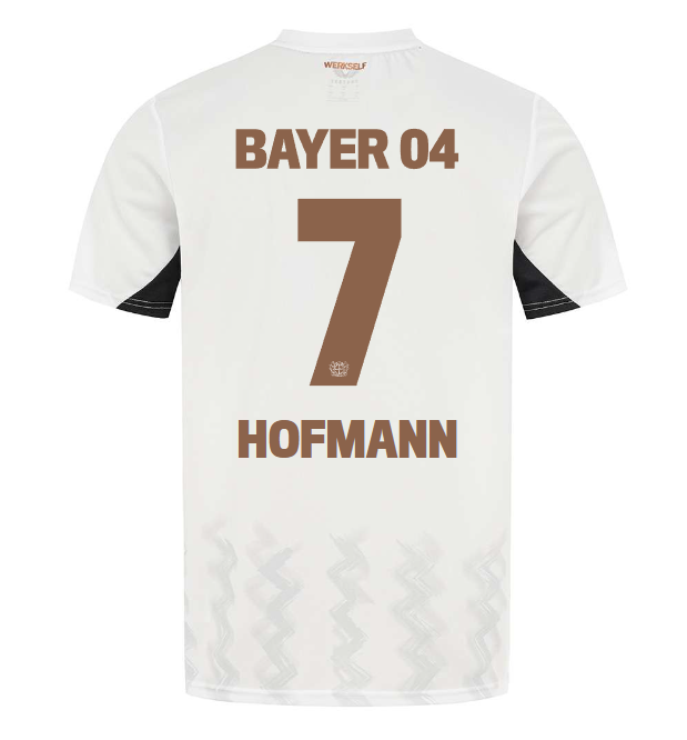 Bayer 04 Away Jersey Castore Kids – 7 Jonas Hofmann Collection | Premium Fan Gear