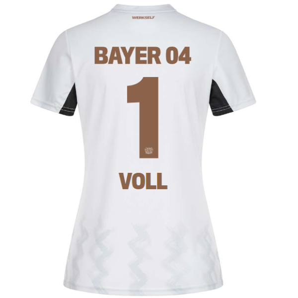 Bayer 04 Away Jersey Castore Women – 1 Charlotte Voll Collection | Premium Fan Gear