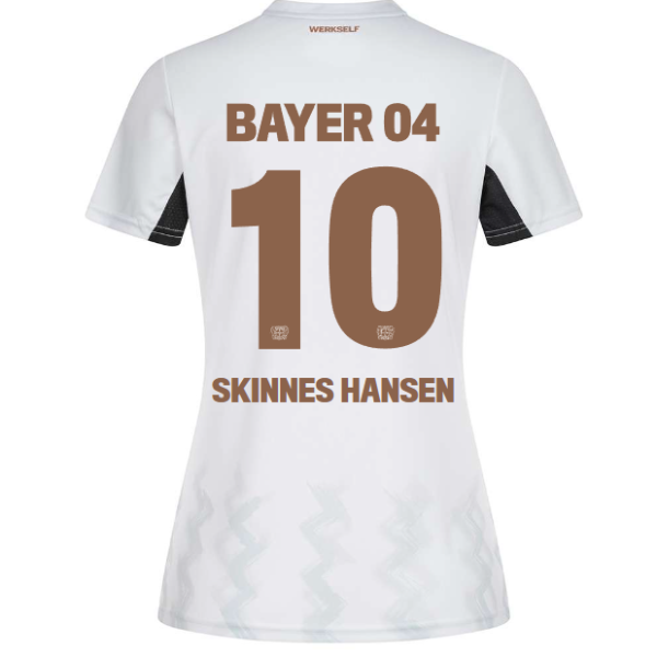 Bayer 04 Away Jersey Castore Women – 10 Synne Skinnes Hansen Collection | Premium Fan Gear