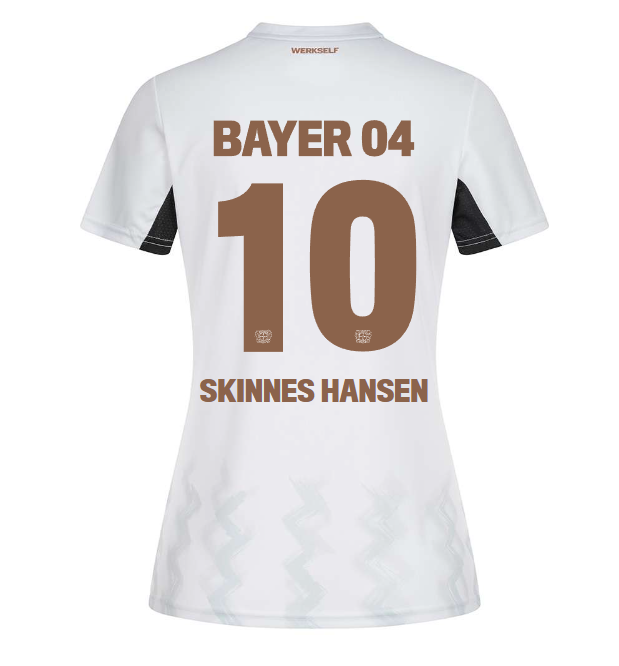 Bayer 04 Away Jersey Castore Women – 10 Synne Skinnes Hansen Collection | Premium Fan Gear