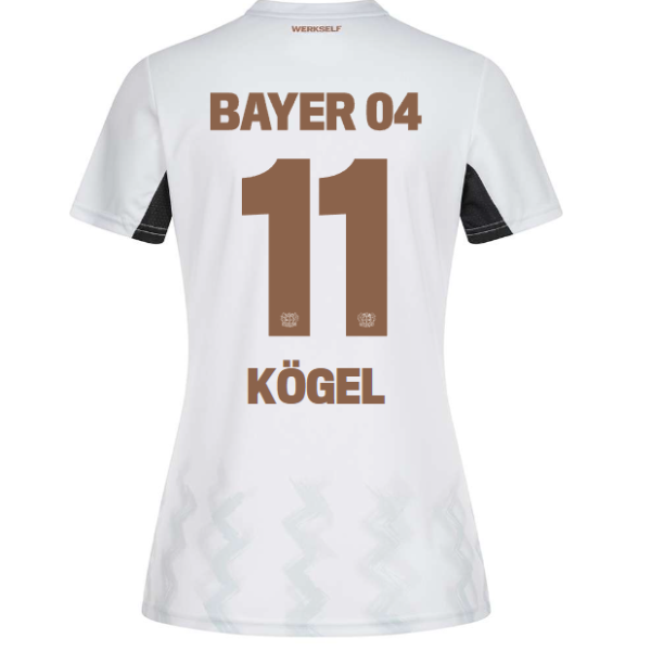 Bayer 04 Away Jersey Castore Women – 11 Kristin Kögel Collection | Premium Fan Gear