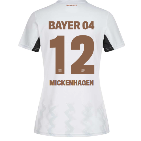 Bayer 04 Away Jersey Castore Women – 12 Julia Mickenhagen Collection | Premium Fan Gear