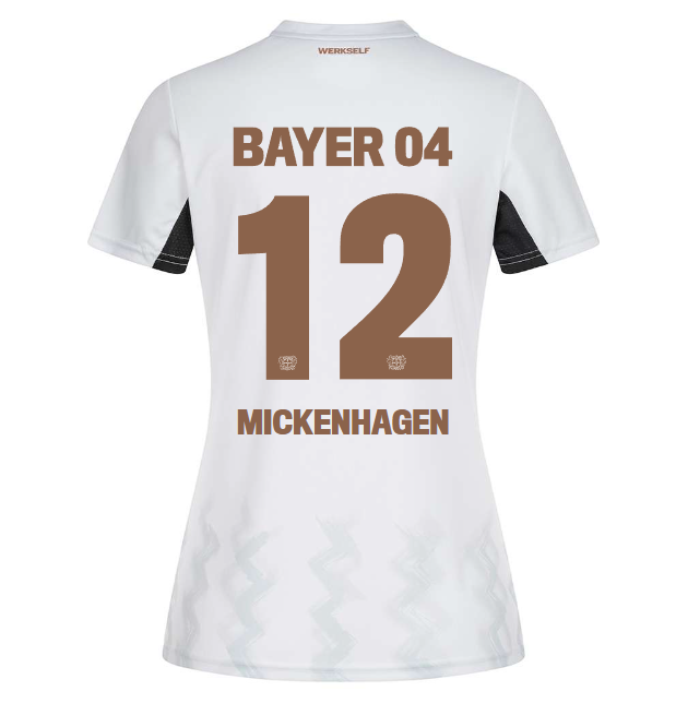 Bayer 04 Away Jersey Castore Women – 12 Julia Mickenhagen Collection | Premium Fan Gear