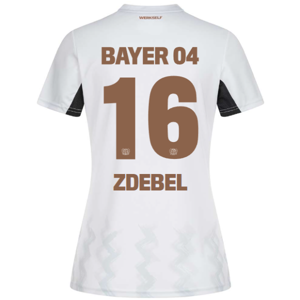 Bayer 04 Away Jersey Castore Women – 16 Sofie Zdebel Collection | Premium Fan Gear