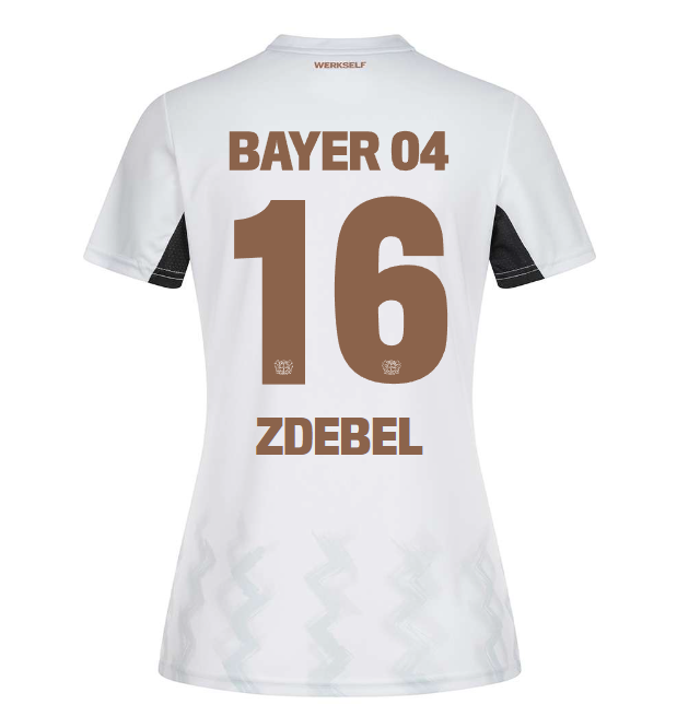 Bayer 04 Away Jersey Castore Women – 16 Sofie Zdebel Collection | Premium Fan Gear