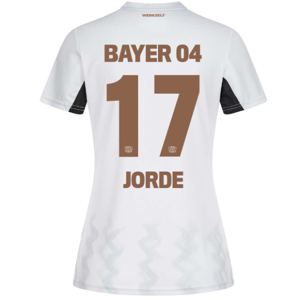 Bayer 04 Away Jersey Castore Women – 17 Julie Jorde Collection | Premium Fan Gear