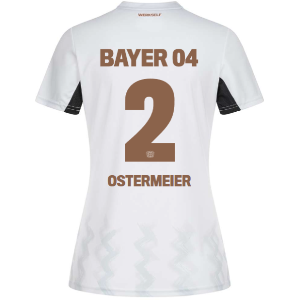 Bayer 04 Away Jersey Castore Women – 2 Selina Ostermeier Collection | Premium Fan Gear