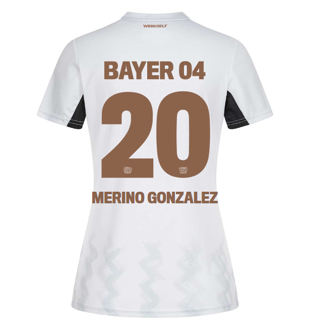 Bayer 04 Away Jersey Castore Women – 20 Estrella Merino Gonzalez Collection | Premium Fan Gear