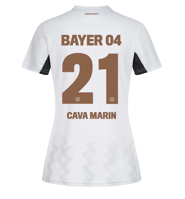 Bayer 04 Away Jersey Castore Women – 21 Sofia Cava Marin Collection | Premium Fan Gear