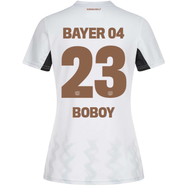 Bayer 04 Away Jersey Castore Women – 23 Delice Boboy Collection | Premium Fan Gear