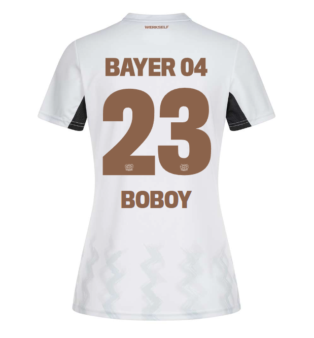 Bayer 04 Away Jersey Castore Women – 23 Delice Boboy Collection | Premium Fan Gear