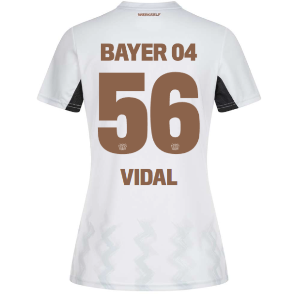 Bayer 04 Away Jersey Castore Women – 56 Juliette Vidal Collection | Premium Fan Gear