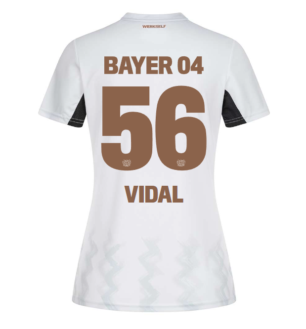 Bayer 04 Away Jersey Castore Women – 56 Juliette Vidal Collection | Premium Fan Gear