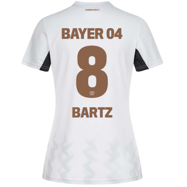 Bayer 04 Away Jersey Castore Women – 8 Paulina Bartz Collection | Premium Fan Gear