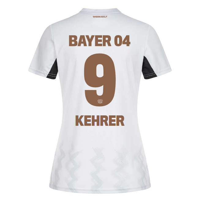 Bayer 04 Away Jersey Castore Women – 9 Caroline Kehrer Collection | Premium Fan Gear