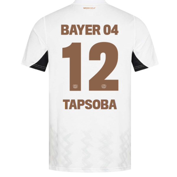 Bayer 04 Away Jersey Pro Castore – 12 Edmond Tapsoba Collection | Premium Fan Gear