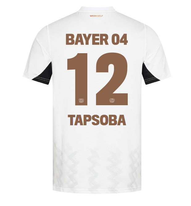 Bayer 04 Away Jersey Pro Castore – 12 Edmond Tapsoba Collection | Premium Fan Gear
