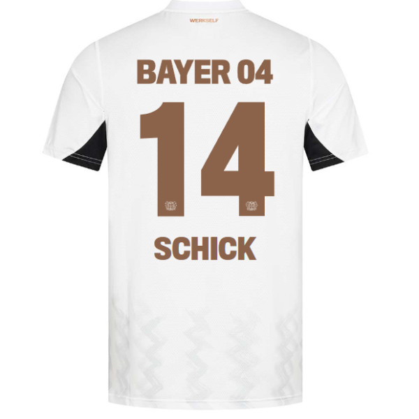 Bayer 04 Away Jersey Pro Castore – 14 Patrik Schick Collection | Premium Fan Gear