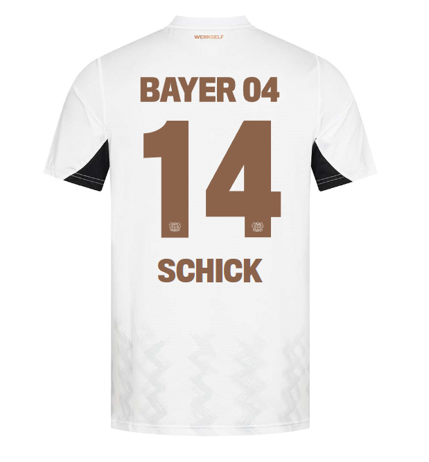 Bayer 04 Away Jersey Pro Castore – 14 Patrik Schick Collection | Premium Fan Gear