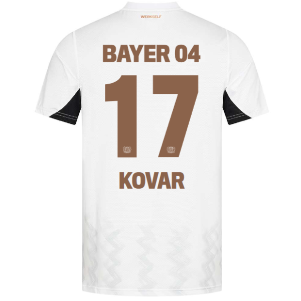 Bayer 04 Away Jersey Pro Castore – 17 Matej Kovar Collection | Premium Fan Gear