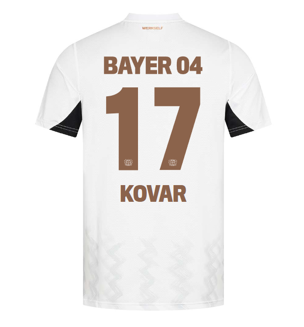 Bayer 04 Away Jersey Pro Castore – 17 Matej Kovar Collection | Premium Fan Gear