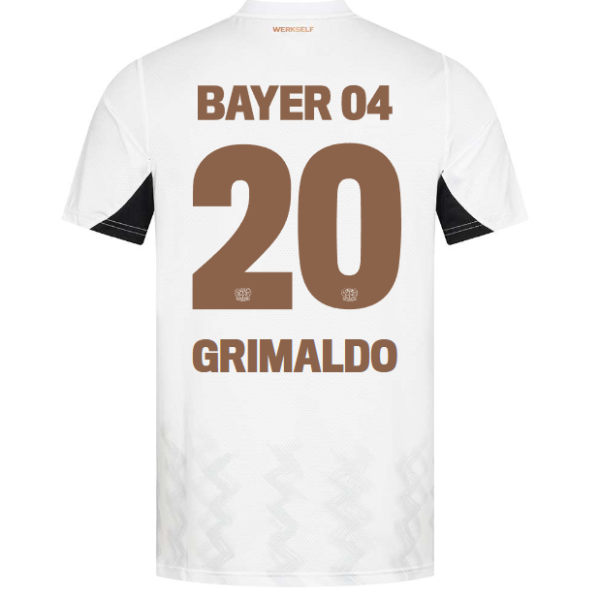Bayer 04 Away Jersey Pro Castore – 20 Alejandro Grimaldo Collection | Premium Fan Gear