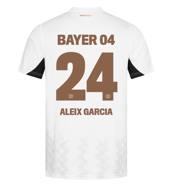 Bayer 04 Away Jersey Pro Castore – 24 Aleix Garcia Collection | Premium Fan Gear