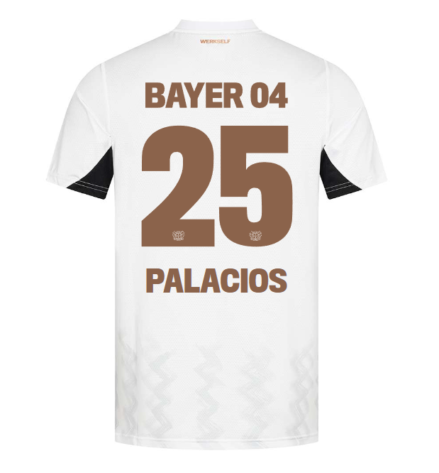 Bayer 04 Away Jersey Pro Castore – 25 Exequiel Palacios Collection | Premium Fan Gear