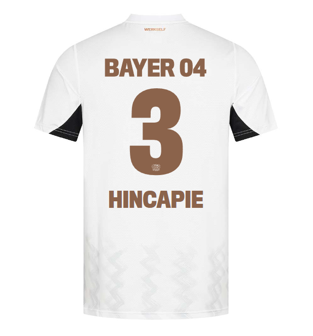 Bayer 04 Away Jersey Pro Castore – 3 Piero Hincapie Collection | Premium Fan Gear